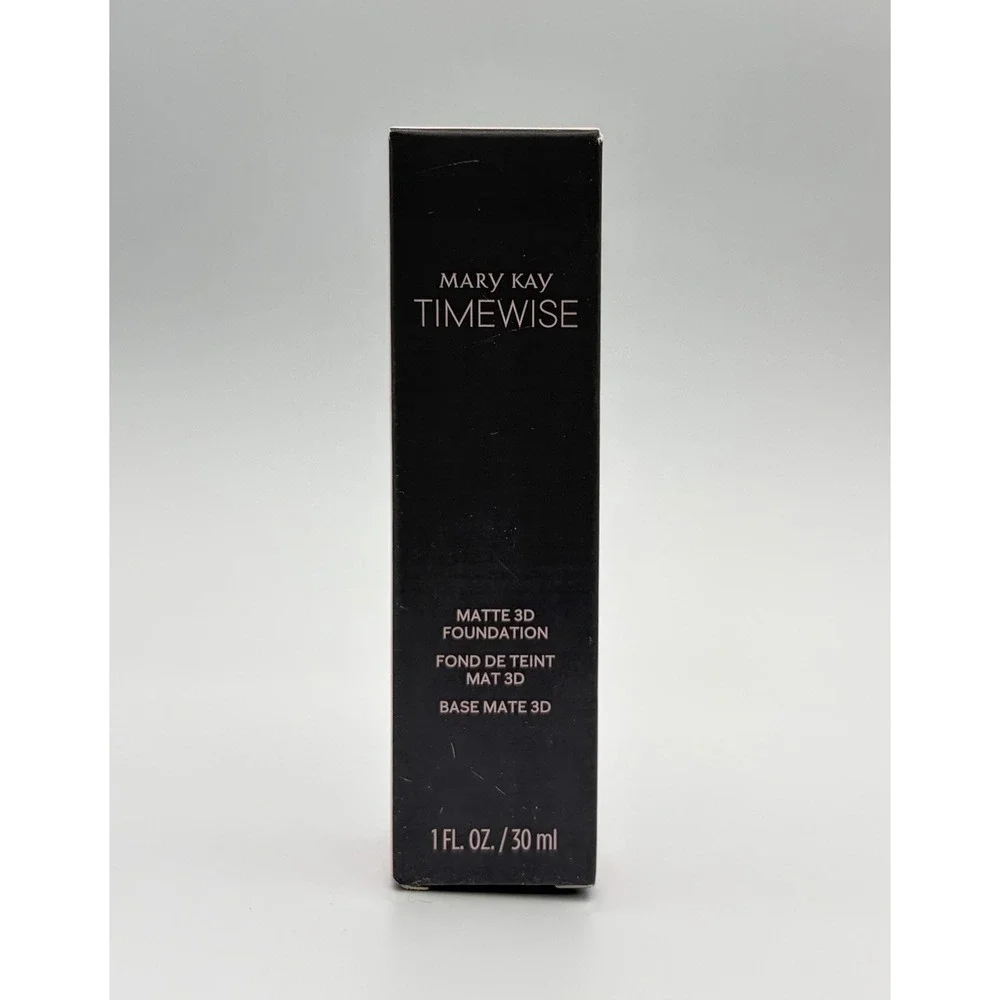 Mary Kay TimeWise Matte 3D Foundation Bronze W 140 NIB 1oz/30ml